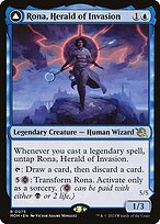 Rona, Herald of Invasion // Rona, Tolarian Obliterator - March of the Machine