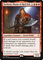 Torbran, Thane of Red Fell - Throne of Eldraine Promos