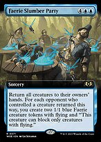 Faerie Slumber Party - Wilds of Eldraine - Extended Art