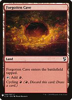 Forgotten Cave - The List