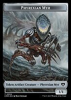 Phyrexian Myr - Commander Masters Tokens