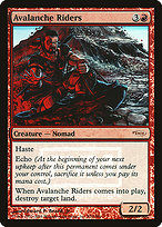 Avalanche Riders - Friday Night Magic 2004 - Promo Foil