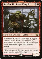 Krenko, Tin Street Kingpin - Neon Dynasty Commander