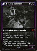 Henrika Domnathi // Henrika, Infernal Seer - Innistrad: Double Feature