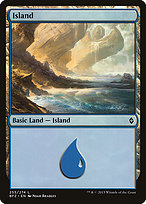 Island - Battle for Zendikar