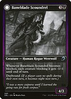 Baneblade Scoundrel // Baneclaw Marauder - Innistrad: Double Feature