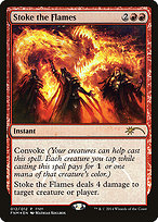 Stoke the Flames - Friday Night Magic 2014 - Promo Foil