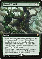 Kamahl's Will - Commander Legends - Extended Art