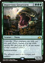 Impervious Greatwurm - Guilds of Ravnica - Promo Foil