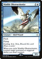 Nimble Obstructionist - Hour of Devastation Promos - Promo Foil