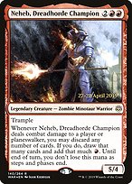 Neheb, Dreadhorde Champion - War of the Spark Promos - Promo Foil