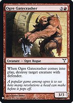 Ogre Gatecrasher - The List