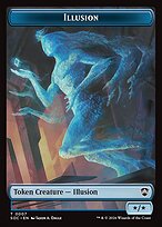 Illusion - Secrets of Strixhaven Commander Tokens