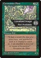 Carnivorous Plant - Fourth Edition Foreign Black Border