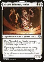 Alharu, Solemn Ritualist - The List