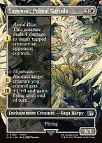 Summon: Primal Garuda - Final Fantasy - Borderless