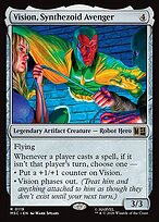 Vision, Synthezoid Avenger - Marvel Super Heroes Commander