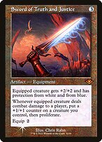 Sword of Truth and Justice - Modern Horizons 1 Timeshifts - Promo Foil