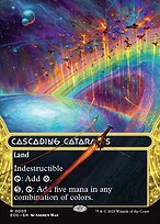 Cascading Cataracts - Edge of Eternities: Stellar Sights - Borderless