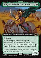 W'Kabi, Shield of the Nation - Marvel Super Heroes Commander - Extended Art