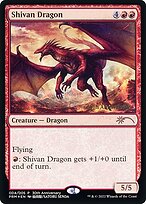 Shivan Dragon - 30th Anniversary History Promos - Promo Foil