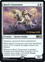 Basri's Lieutenant - Core Set 2021 Promos - Promo Foil