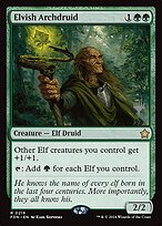 Elvish Archdruid - Foundations Promos