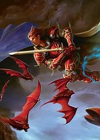 The Destined Warrior - Final Fantasy Scene Box - Borderless