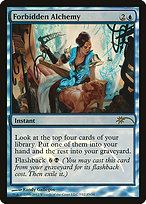 Forbidden Alchemy - Friday Night Magic 2012 - Promo Foil