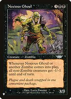 Noxious Ghoul - The List