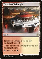 Temple of Triumph - New Capenna Commander