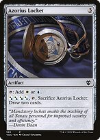 Azorius Locket - Crimson Vow Commander