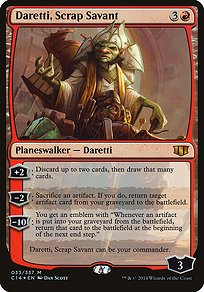 Daretti, Scrap Savant - Commander 2014 Oversized - Promo Foil