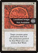 Guarda de rojo (Red Ward) - Fourth Edition Foreign Black Border