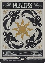 Plains - Secret Lair Drop - Borderless