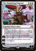 The Wandering Emperor - Kamigawa: Neon Dynasty Promos