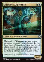 Quandrix Apprentice - Secrets of Strixhaven Commander