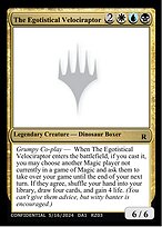 The Egotistical Velociraptor - Unknown Event