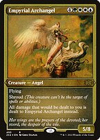 Empyrial Archangel - Double Masters 2022 - Etched Foil