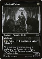Unholy Officiant - Innistrad: Double Feature