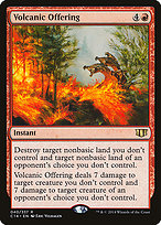 Volcanic Offering - Commander 2014