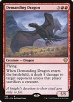 Demanding Dragon - Starter Commander Decks