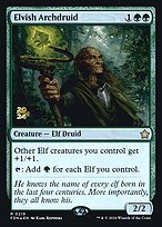 Elvish Archdruid - Foundations Promos - Promo Foil