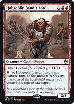 Hobgoblin Bandit Lord - Adventures in the Forgotten Realms Promos