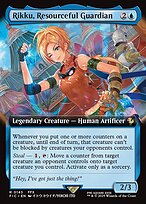 Rikku, Resourceful Guardian - Final Fantasy Commander - Extended Art