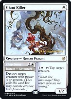 Giant Killer // Chop Down - Throne of Eldraine Promos - Promo Foil