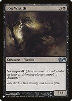 Bog Wraith - The List