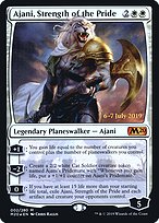 Ajani, Strength of the Pride - Core Set 2020 Promos - Promo Foil