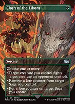 Clash of the Eikons - Final Fantasy - Borderless