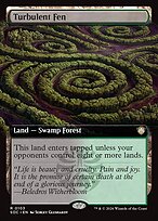 Turbulent Fen - Secrets of Strixhaven Commander - Extended Art